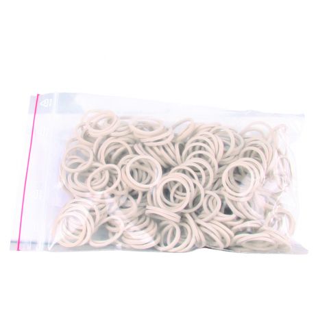 Waldhausen Manenelastiekjes - Paard - Wit - 50 gram