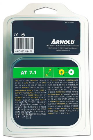 Arnold AT7.1 1.5mmx2x4m - Trimmerspoel - 4 m