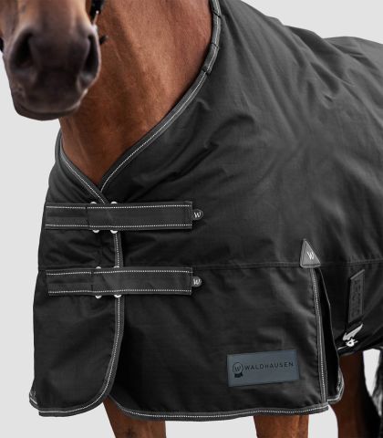 Waldhausen Arctic Light - Winterdeken - Paardendeken - Zwart