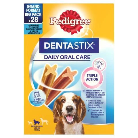 Pedigree Dentastix - Hondensnack - Medium - 28 stuks