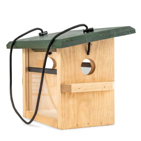 CJ Wildlife Eindhoven - Voederhuis - Blank/Groen - 20x28,5x16,5 cm