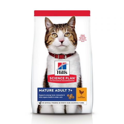 Hill's Science Plan Mature - Kattenvoer - Kip - 1,5 kg