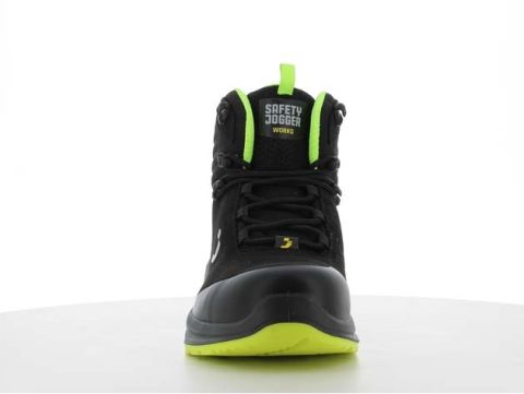 Safety Jogger Modulo Mid - Werkschoenen - Zwart - 43 - S3S