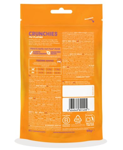 Edgard & Cooper Crunchies - Kattensnack - Kip - 50 gram