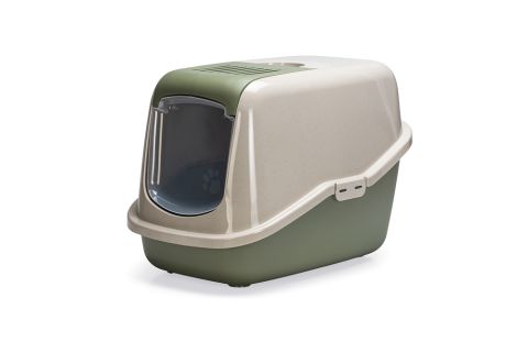 Savic Nestor Happy Planet - Kattenbak - 56x39x39 cm - Groen