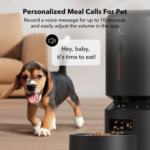 PETLIBRO Granary met wifi - Automatische voerbak - Zwart