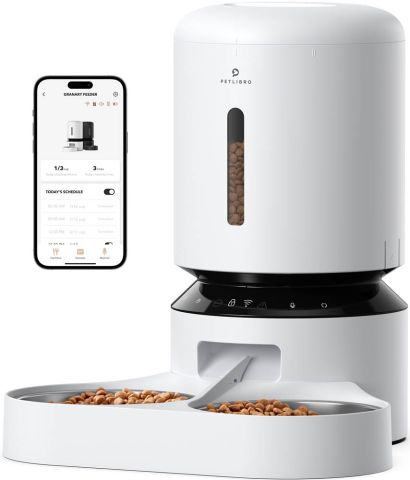 PETLIBRO Granary Duo met wifi - Automatische voerbak - Wit