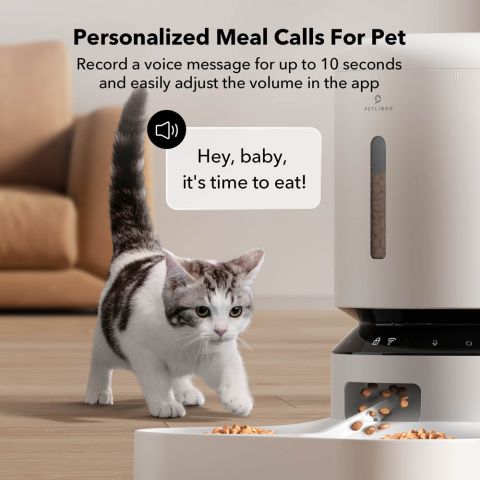 PETLIBRO Granary Duo met wifi - Automatische voerbak - Wit
