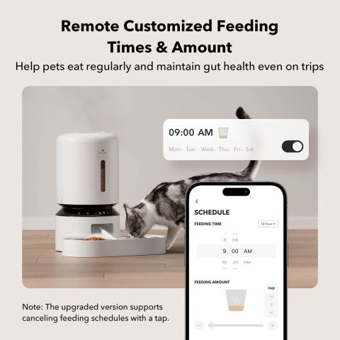 PETLIBRO Granary Duo met wifi - Automatische voerbak - Wit
