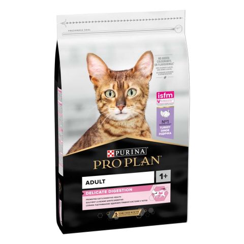 Pro Plan Delicate Adult - Kattenvoer - Kalkoen - 10 kg