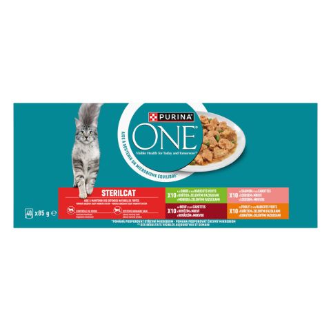 PURINA ONE Sterilcat - Kattenvoer - Vis - Groente