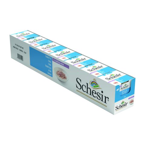 Schesir - Kattenvoer in water gekookt - Tonijn - 85 gram
