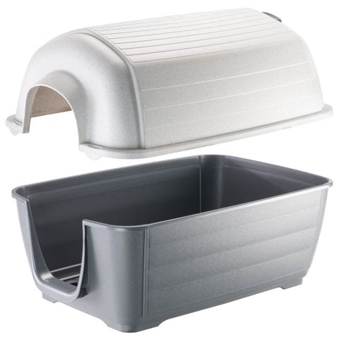 Ferplast Kenny 03 - Hondenkennel - Wit/Grijs