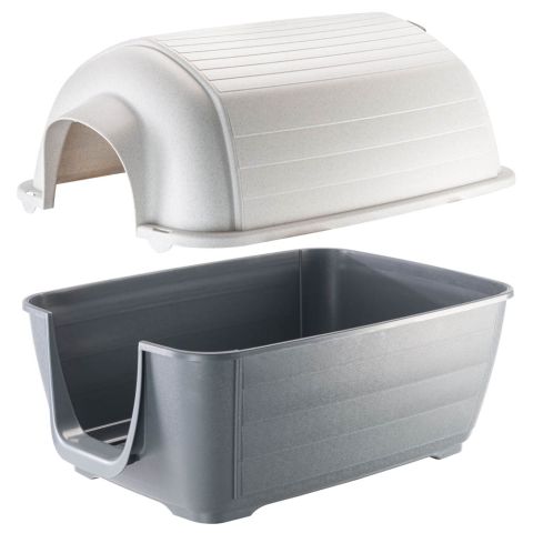 Ferplast Kenny 05 - Hondenkennel - Wit/Grijs