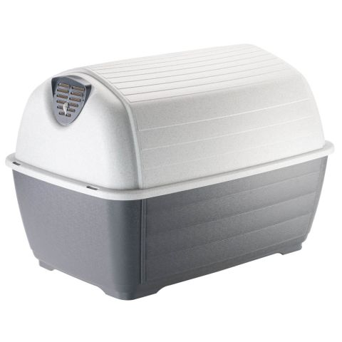 Ferplast Kenny 01 - Hondenkennel - Wit/Grijs