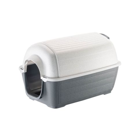 Ferplast Kenny - Hondenkennel - Wit/Grijs