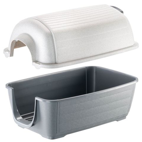 Ferplast Kenny - Hondenkennel - Wit/Grijs