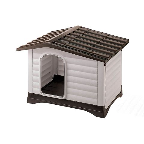 Ferplast Dogvilla 70 - Hondenhok - Wit/Grijs