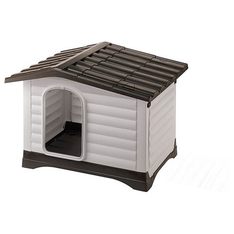 Ferplast Dogvilla 90 - Hondenhok - Wit/Grijs