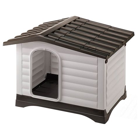 Ferplast Dogvilla 110 - Hondenhok - Wit/Grijs