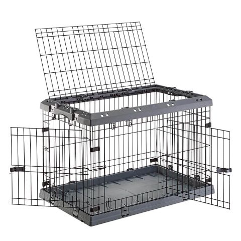 Ferplast Superior 90 - Hondenbench - Grijs