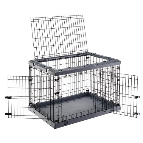 Ferplast Superior 105 - Hondenbench - Grijs