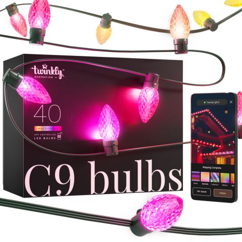 Twinkly C9 Lights 40 RGB - Kerstboomverlichting - 