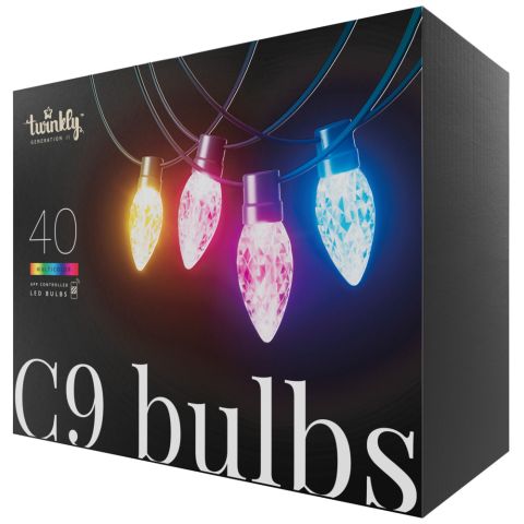Twinkly C9 Lights 40 RGB - Kerstboomverlichting - 