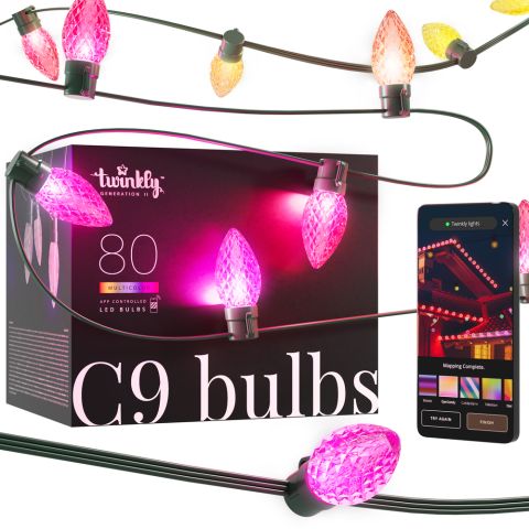 Twinkly C9 Lights 80 RGB - Kerstboomverlichting - 