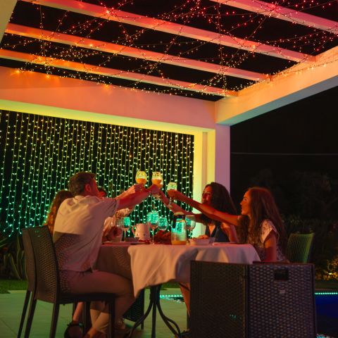 Twinkly Strings 250 RGBW Light - Lichtsnoer - 