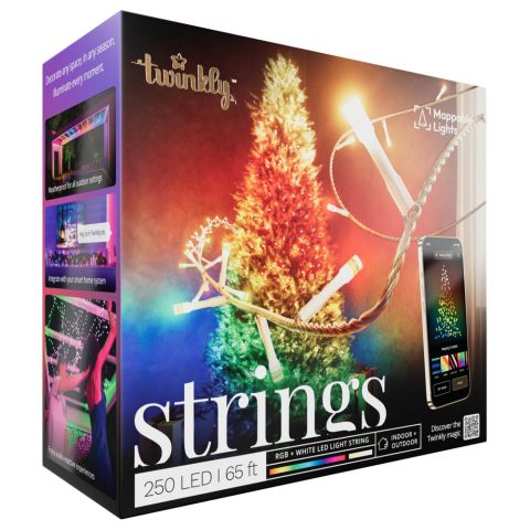 Twinkly Strings 250 RGBW Light - Lichtsnoer - 