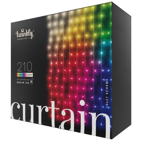 Twinkly Curtain 210 RGBW - Lichtgordijn - 