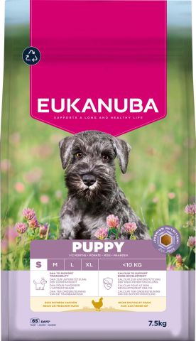 Eukanuba Puppy Small  - Hondenvoer - Kip - 7,5 kg