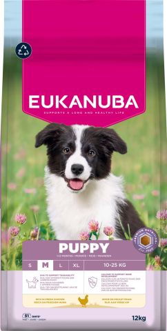Eukanuba Puppy Medium  - Hondenvoer - Kip - 12 kg