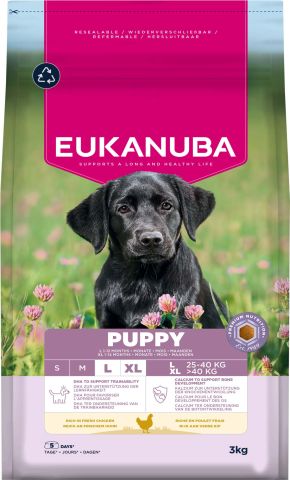 Eukanuba Puppy Large/Extra Large  - Hondenvoer - Kip - 3 kg