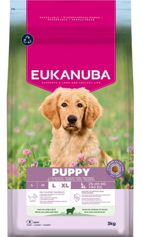 Eukanuba Puppy Large/Extra Large  - Hondenvoer - Lam - 3 kg