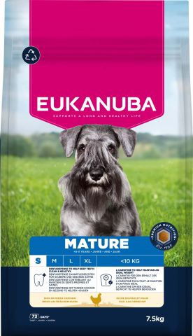 Eukanuba Mature Small  - Hondenvoer - Kip - 7,5 kg
