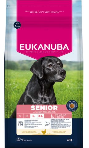 Eukanuba Senior Large/Extra Large  - Hondenvoer - Kip - 3 kg