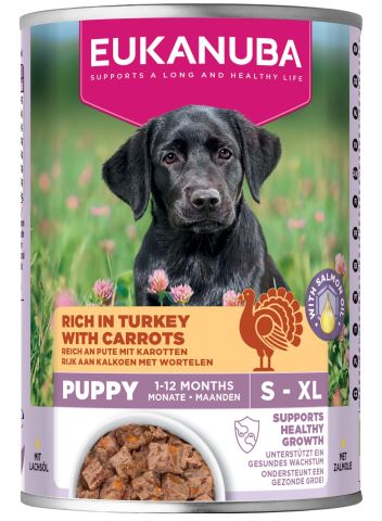 Eukanuba Puppy Paté  - Hondenvoer - Kalkoen - 400 gram