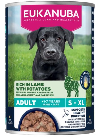 Eukanuba Adult Paté  - Hondenvoer - Lam - 400 gram