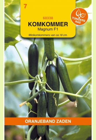 Oranjeband zaden Komkommer Magnum F1 - Groentezaden - 0,17 gram