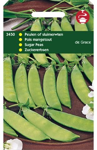 Hortitops Peulen Pisum sativum De Grace, Lage - Peulvruchten - 100 gram