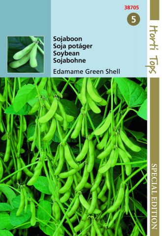 Hortitops Sojabonen/Edamame Green Shell Glycine max - Groentezaden - 10 gram