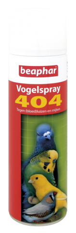 Beaphar 404 Vogelspray  - Bestrijdingsmiddel - 500 ml