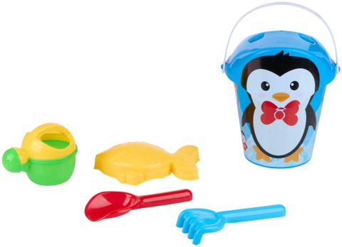 Eddy Toys Dier 5 delig - Zandemmer - Multi