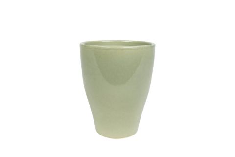 TS COLLECTION Sven hoog - Bloempot - Mint - 14 cm