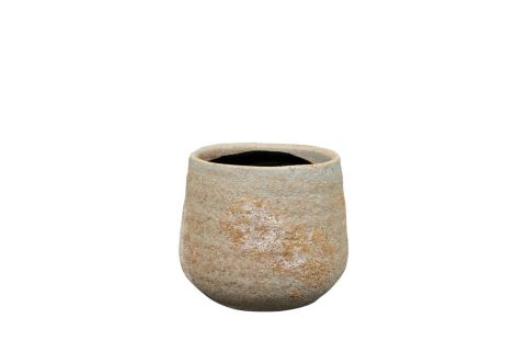 TS COLLECTION Jelmer - Bloempot - Mint - 12 cm