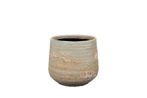TS COLLECTION Jelmer - Bloempot - Mint - 15 cm