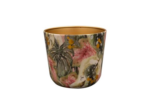 TS COLLECTION Monstera Mystery - Bloempot - Multi - 21 cm