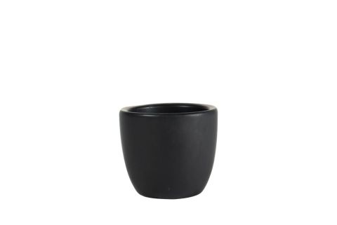 TS COLLECTION Sven - Bloempot - Zwart - 8 cm